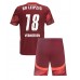 RB Leipzig Arthur Vermeeren #18 Bortedraktsett Barn 2024-25 Kortermet (+ Korte bukser)